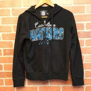 Womens Carolina Panthers zip up hoodie size M NFL